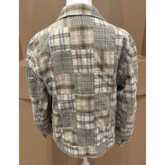 ORVIS LADIES PATCHWORK COTTON JACKET SIZE 12 - Picture 4 of 8